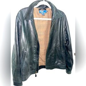 Polo by Ralph Lauren Mens leather jacket